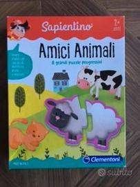 Puzzle Sapientino – Amici Animali (Clementoni)