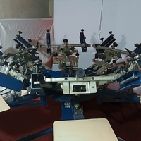 Giostra serigrafica manuale Sidewinder 6 colori