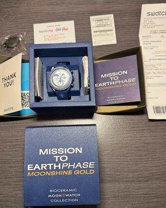 Swatch x Omega MoonSwatch – Mission to Earthphase 