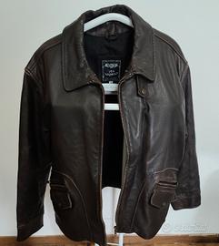 Giubbotto uomo in vera pelle vintage 