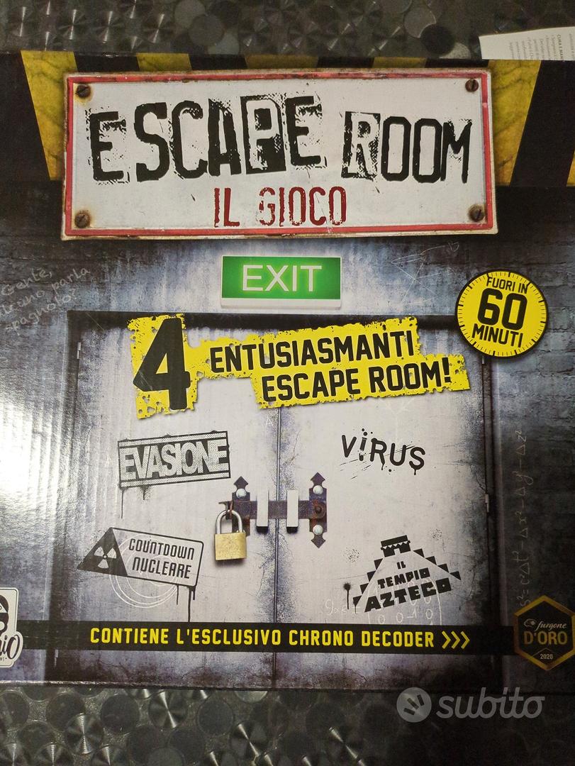 Escape Room Gioco da tavolo 4 stanze - Tutto per i bambini In