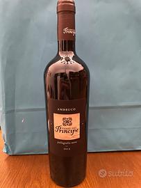 Vino Ambruco Terre del Principe pallag. Nero 2015