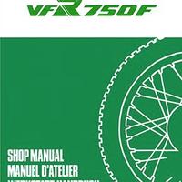 1986 IL LIBRO DELLA HONDA VFR 750 F -  RC24