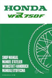 1986 IL LIBRO DELLA HONDA VFR 750 F -  RC24