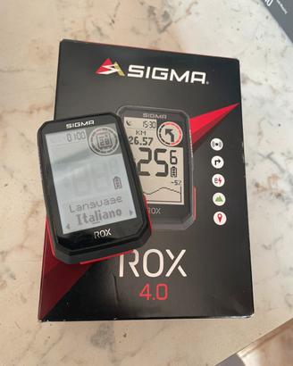 Ciclocomputer gps Sigma Rox 4.0