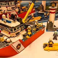 60109 Nave dei Pompieri con scatola