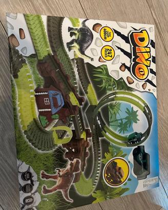Dino pista flessibile GIOCO NUOVO ANCORA SIGILLATO