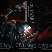 FUMETTI CIVIL WAR le battaglie del secolo completo