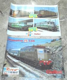 roco gieffeci manifesti treni vintage