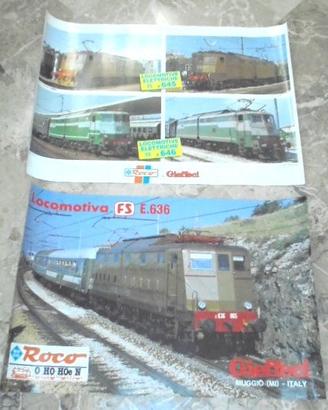 roco gieffeci manifesti treni vintage