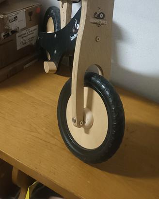 BICI IN LEGNO SENZA PEDALI