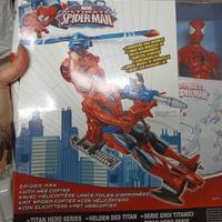 Spider Man in elicottero