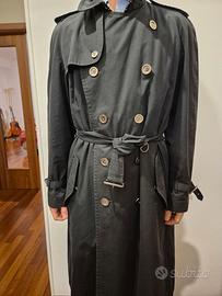 Trench Burberry blu notte