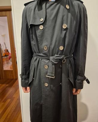 Trench Burberry blu notte