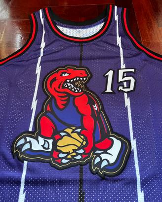 NBA Jersey Vince Carter 15 Toronto Raptors Canotta