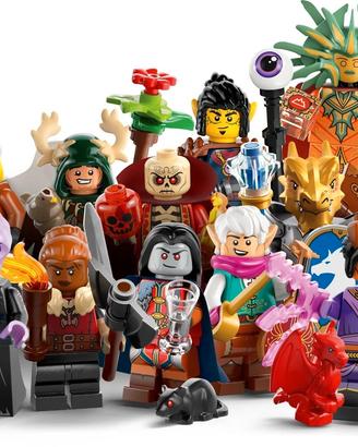 Lego Minifigure Dungeon & Dragons Serie Completa
