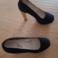 Scarpe décolleté nere made in italy come nuove