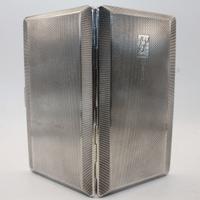 Splendido portasigarette cromato anni 40