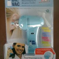 DR. VAC apparecchio per pulizia orecchio NUOVO