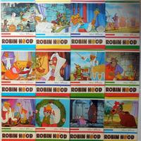 QUADERNI VINTAGE SET Robin Hood WALT DISNEY PIGNA