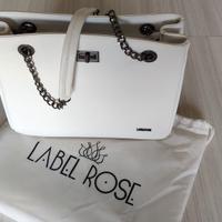 Borsa bianca Label Rose