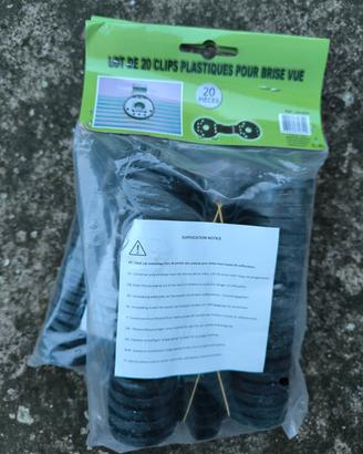 Frangivento per rete perimetrale giardino