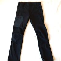 Pantalone sportivo legger nero elasticizzato Nuovo