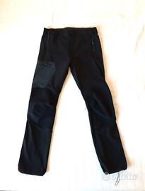 Pantalone sportivo legger nero elasticizzato Nuovo