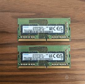 Samsung RAM 16GB (2x8) DDR4 3200MHz SO-DIMM
