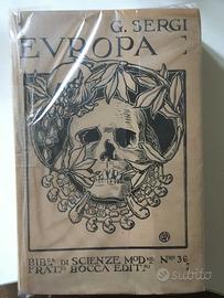 Sergi, G. - Europa. L'origine dei popoli europei