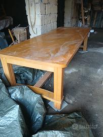 Tavolo Gigante in Legno di Faggio (4 metr