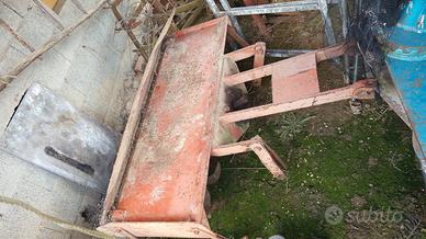 fresa fresatrice zappatrice per trattore larga 125