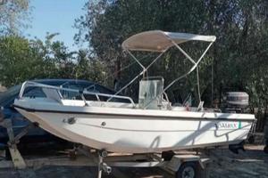 barca m.4 Yamaha 20 hp 4 tempi carrello omologato 