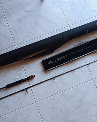Canna x tecniche di pesca Verticale + Tubo rigido