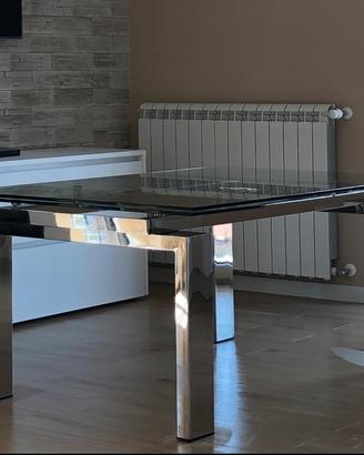 Tavolo da pranzo Design in vetro - allungabile