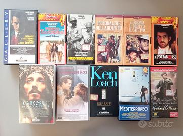 N. 11 videocassette VHS originali - anni 80