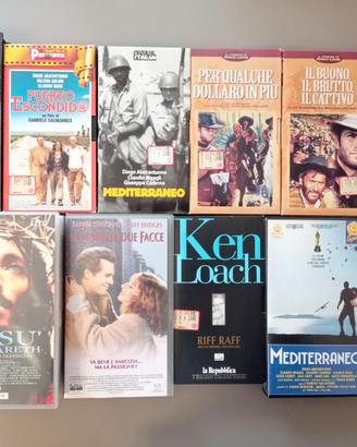 N. 11 videocassette VHS originali - anni 80