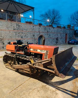 trattore cingolato 78cv fiat 765c