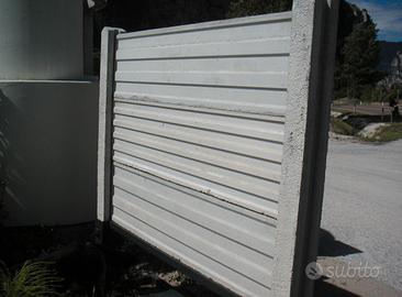 Recinzione in cemento usata 200 cm x 50 cm