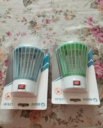 2 pezzi !! Zanzariera Elettrica LTX-01 Gecko