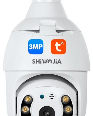 Telecamera IP Wi-Fi con attacco lampadina 