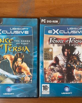 Mini lotto due giochi PC Prince Of Persia