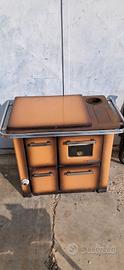 2 stufe a legna cucinacon forno olimpia e marocchi