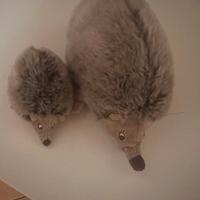 Peluche coppia di porcospini
