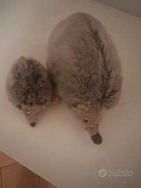 Peluche coppia di porcospini