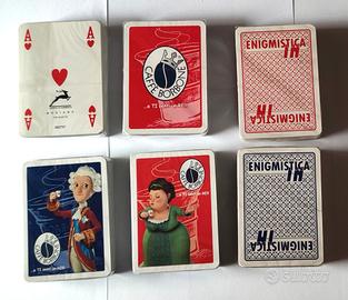 Lotto Mazzi di Carte da Gioco n. 9 Pz.