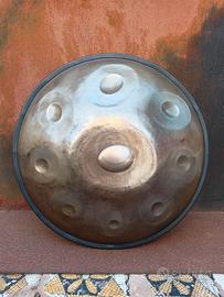 Handpan in acciaio inox 16 note