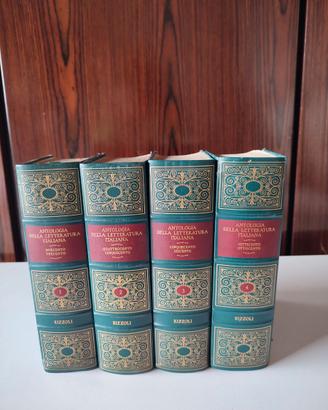ANTOLOGIA DELLA LETTERATURA ITALIANA - RIZZOLI 