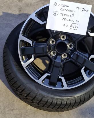 Cerchi lega 17 pneumatici invernali Jeep Compass