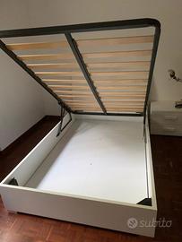 Letto singolo contenitore 128x212 h97 - Smontato